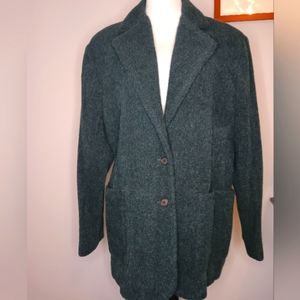 Vintage 1980's Woolrich 2 Button Wool Jacket